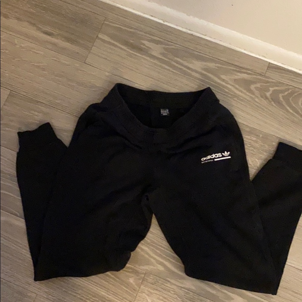 Addidas sweatpants black boy